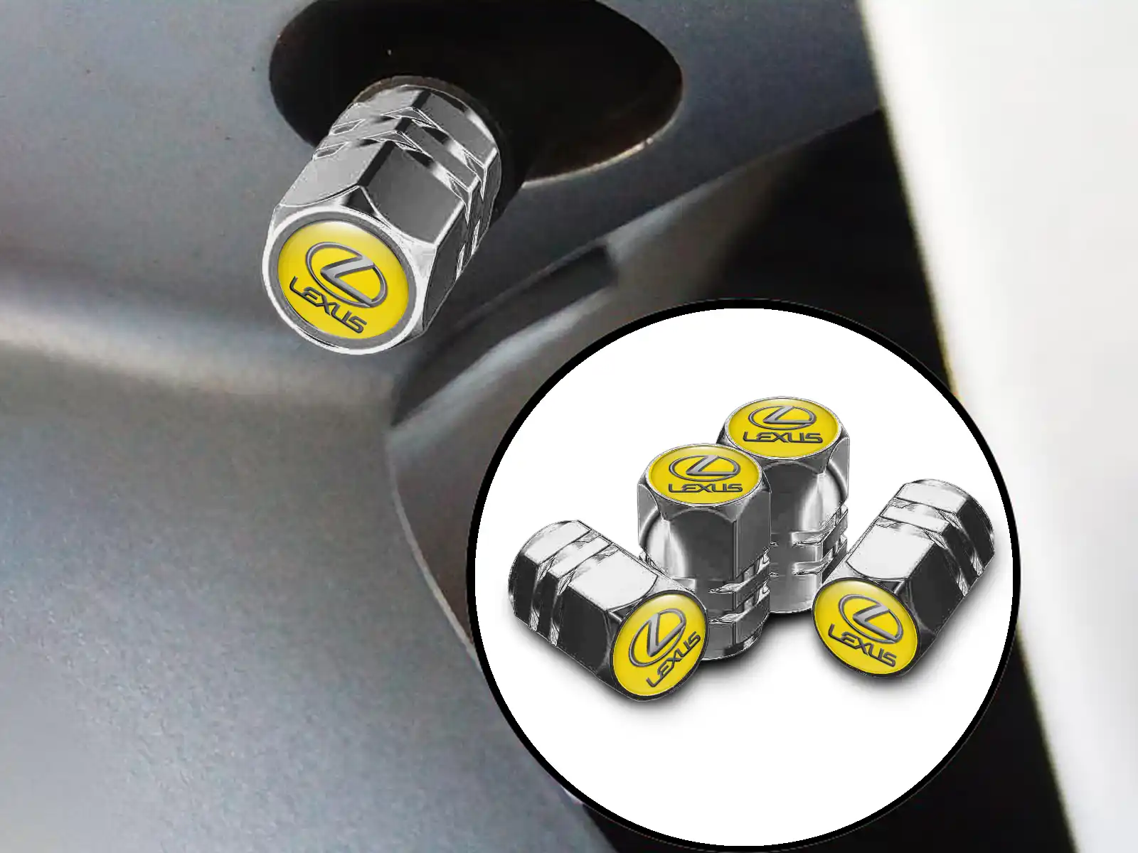 Lexus Couvercles De Tige De Valve Camion Design Modulable